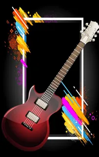 水晶吉他 音乐日图片 水晶吉他 音乐日图片