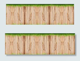 草地栈道背景图片