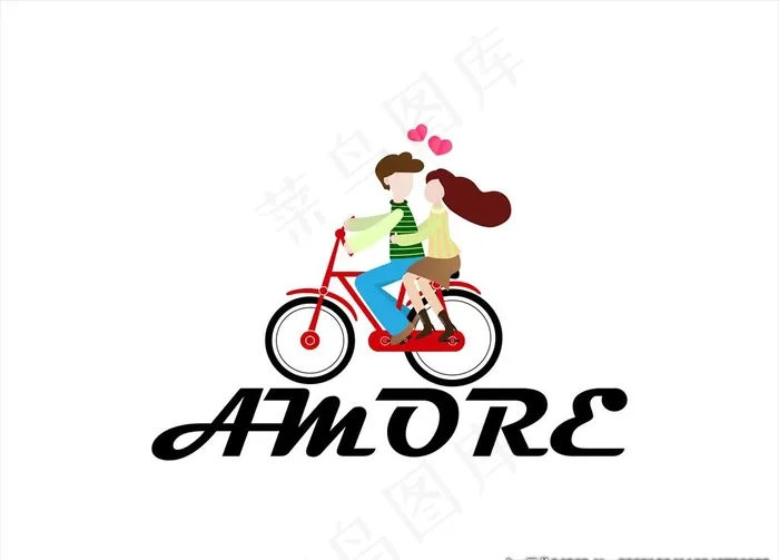 卡通情侣图片eps,ai矢量模版下载