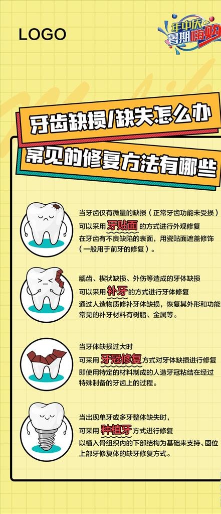 口腔海报图片