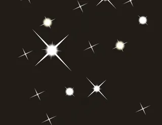 星光闪闪特效矢量素材图片