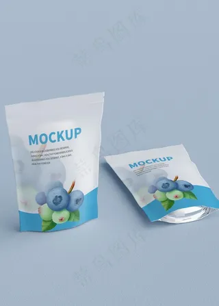 零食袋包装样机图片