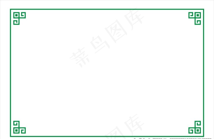 边框图片ai矢量模版下载