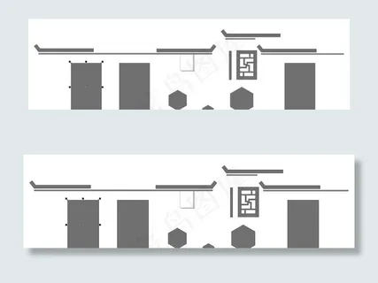 中式屋檐效果图片