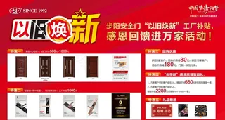 步阳安全门图片