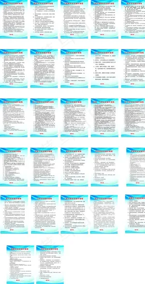 机械厂各类设备操作规程图片