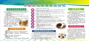 中医药健康教育宣传栏图片