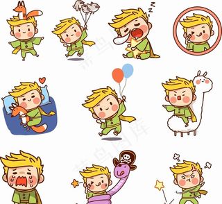 Q版小王子图片