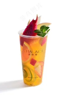 清爽四季果茶图片