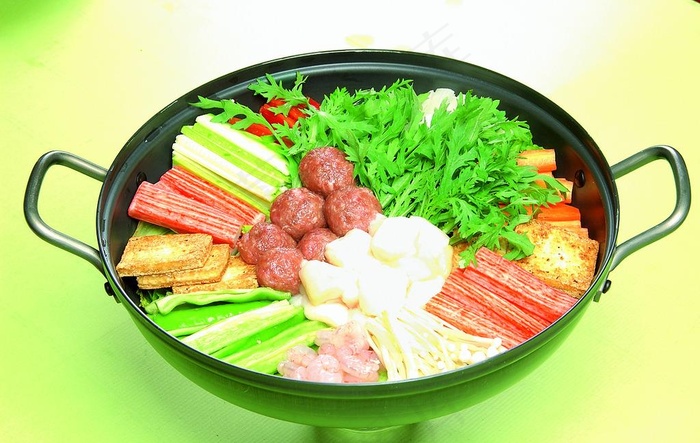 什锦火锅图片