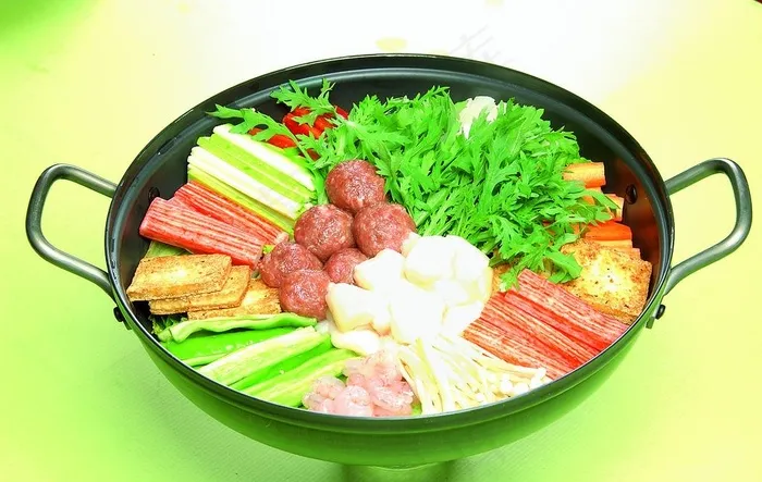 什锦火锅图片