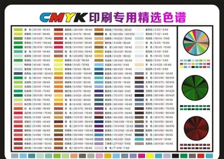 CMYK印刷专用精选色谱图片