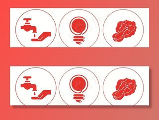 节约用电 节约用水 节约菜图片