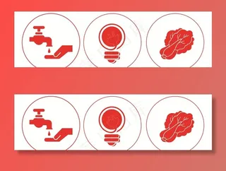 节约用电 节约用水 节约菜图片