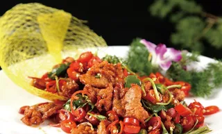 小炒黄牛肉图片