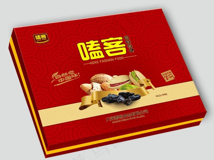 食品包装盒（平面图）图片ai矢量模版下载
