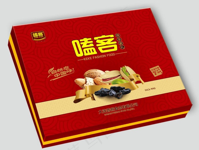 食品包装盒（平面图）图片