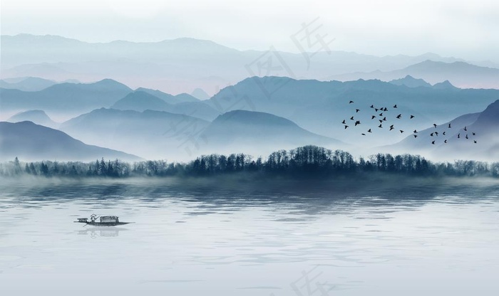 水墨山水图片
