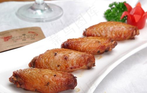 烤鸡中翅图片