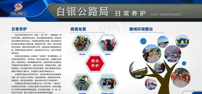公路局展板图片