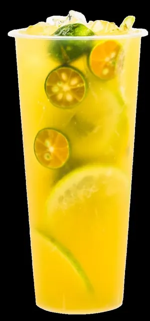 摇摆百香果茶图片