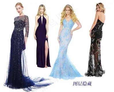 女装晚礼服图片