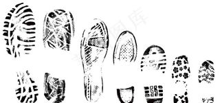 脚印印迹图片