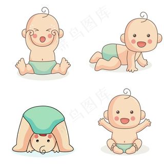 卡通婴儿图片