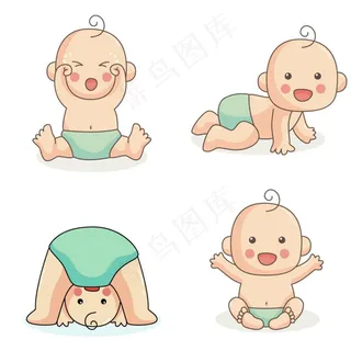 卡通婴儿图片