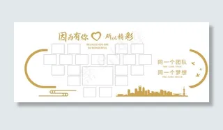 团队文化墙图片