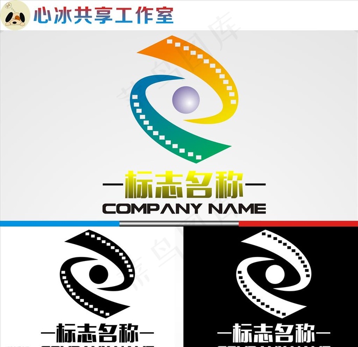 影视LOGO图片cdr矢量模版下载