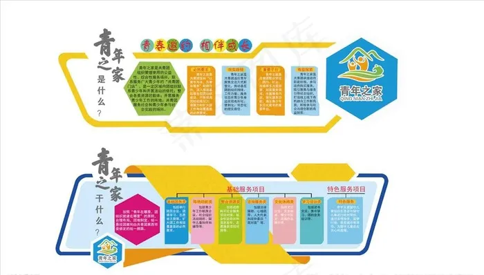 青年之家是什么图片(5669X3402(DPI:72))psd模版下载