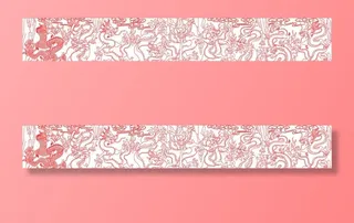 九龙壁线稿图片