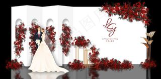 婚礼效果图图片