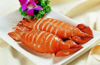 烧汁鱿鱼筒图片