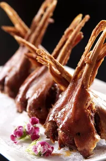 椒盐鸭下巴图片 椒盐鸭下巴图片