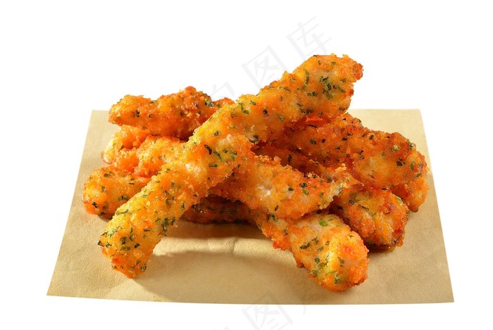 美味海苔鸡柳 炸鸡柳 炸 鸡肉图片