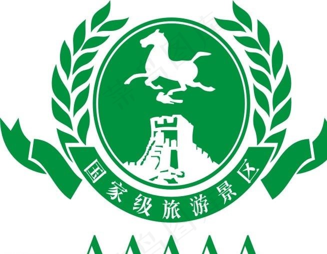 5A景区LOGO矢量图片cdr矢量模版下载