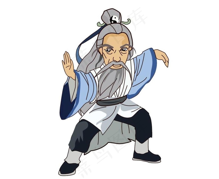 张三丰矢量图图片ai矢量模版下载