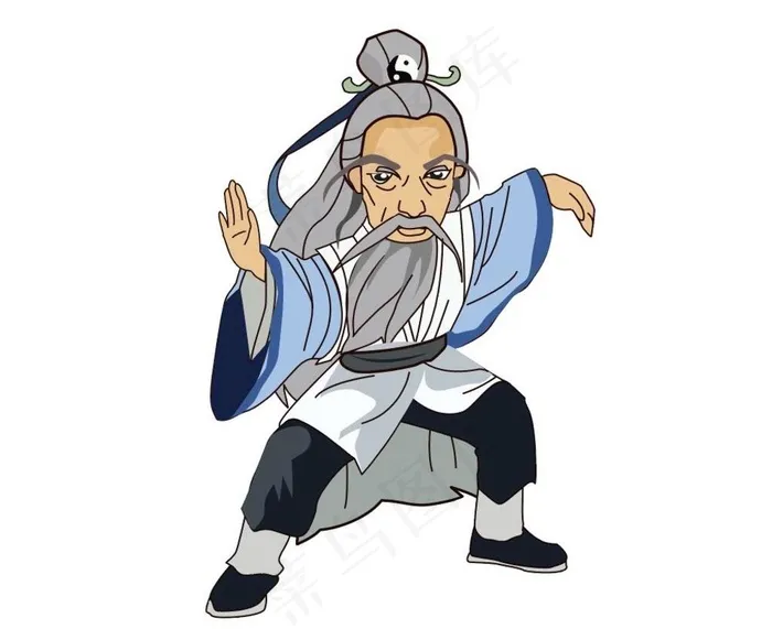 张三丰矢量图图片ai矢量模版下载