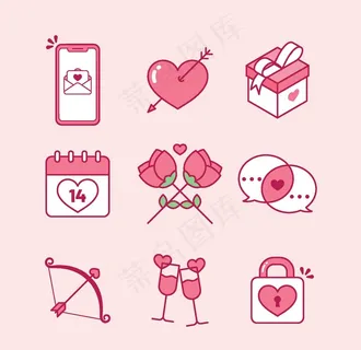 情人节素材图片