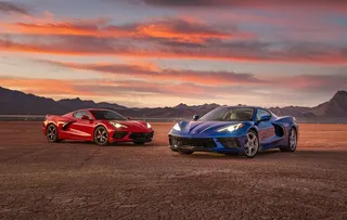 雪佛兰跑车图片