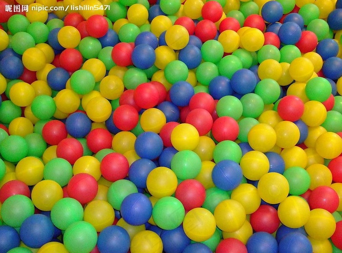 三色球图片