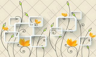 简约背景墙图片