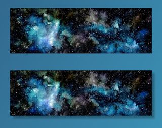 高清矢量渐变斑点星光背景效果图图片