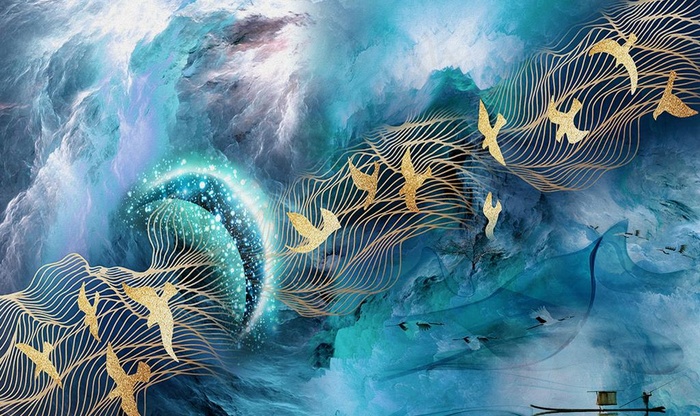 中式背景墙图片(9071X5669(DPI:72))psd模版下载