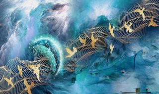 中式背景墙图片