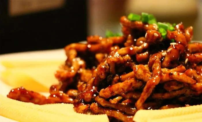 京酱肉丝图片