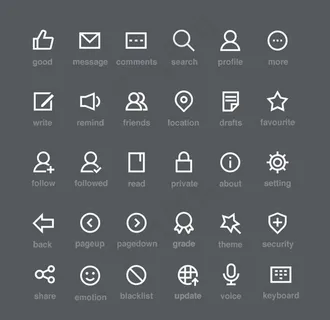 icon图标按钮手机icon符图片