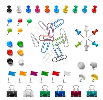 工字钉回形针燕尾夹图片